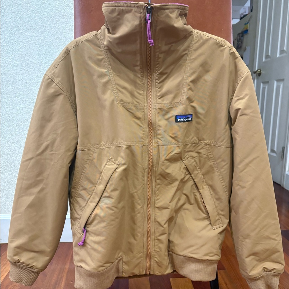 Patagonia Shelled Synchilla Tan XS Original Price $200